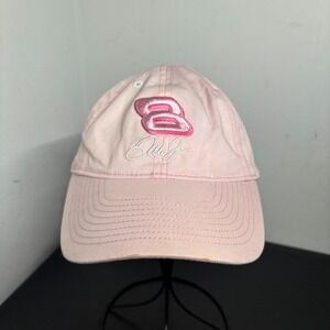 NASCAR Hat Cap Strap Back Pink Adjustable Dale Earnhardt Jr #8 Racing